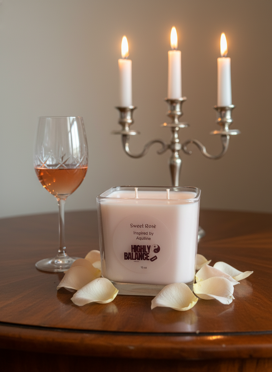 Sweet Rosé Candle