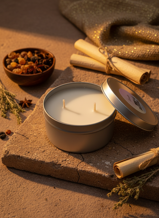 Egyptian Musk Tin Candle